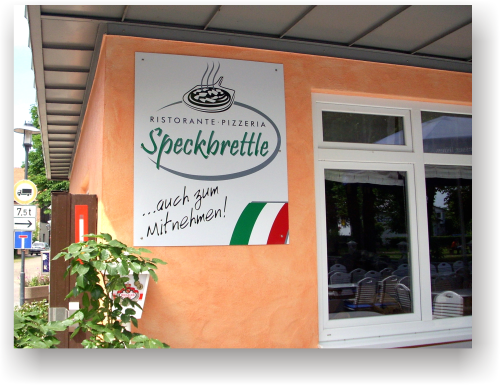 Ristorante-Pizzeria Speckbrettle - alle Gerichte auch zum Mitnehmen